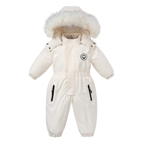 Combinaison de neige pour bébé fille - Imperméable - Grenouillère - Vestes de ski - Combinaison de neige - Combinaison de neige pour bébé fille - Combinaison de neige pour bébé, Blanc., 100/110 cm Combinaison de neige pour bébé fille - Imperméable - Grenouillère - Vestes de ski - Combinaison de neige - Combinaison de neige pour bébé fille - Combinaison de neige pour bébé, Blanc., 100/110 cm