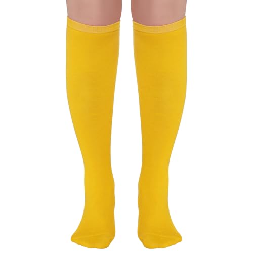 Pistha Kids Soccer Socks Youth Knee High Baseball Softball Athletic Tube Socks for Boys Girls Sports Training
