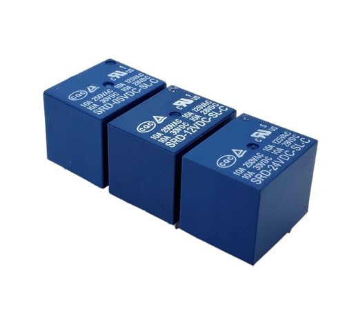 Mini relais de puissance SRD T73 DC 5V automatiser la maison connectée sur PCB - 2
