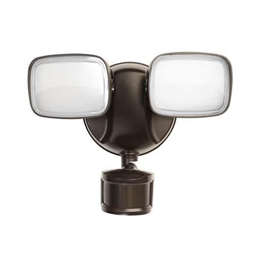 Feit Electric LED Outdoor Waterproof Security Flood Light - Motion Sensor - Dusk to Dawn - Hardwired...