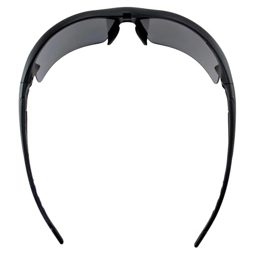 Epoch Eyewear Brodie Motorcycle Sport Riding Sunglasses Black Frame w/Smoke Lens4