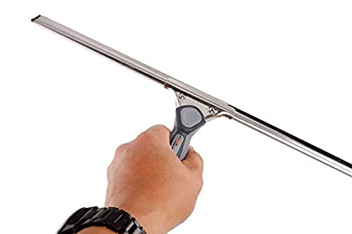 Fensterabzieher 55 cm, Profi Glasreiniger aus Edelstahl