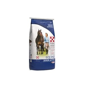 Purina | Equine Senior Active Horse Feed | 50 Pound (50 LB) Bag