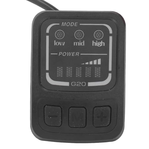 VGEBY G20 F Electric LED Display, Multiple Functions Display LED Display with Interface Cycling Computers for Electric Bikes, Scooter Electronics, VGEBY4he50gomgi