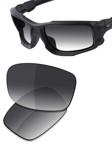 Image of SAUCER Premium Replacement Lenses & Nosepads for Oakley Si Ballistic Shocktube OO9329 Sunglasses