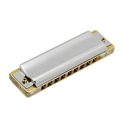 PacuM Harmonica par Instrument Clé 10 Trous Harmonica Orgue à Bouche Harpe C Clé avec Étui Harmonica Diatonique for Débutant Professionnel Joueur Harmonica - Les Beatles, Paul McCartney, John Lennon, RIngo Starr, George Harrison PacuM Harmonica par Instrument Clé 10 Trous Harmonica Orgue à Bouche Harpe C Clé avec Étui Harmonica Diatonique for Débutant Professionnel Joueur Harmonica – Image 5