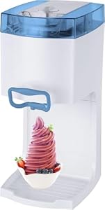 Syntrox Germany Softeismaschine für Zuhause | 4in1 Eismaschine für Softeis, Frozen Joghurt & Sorbet | Eis selber machen in ca. 20 Minuten | einfache Bedienung