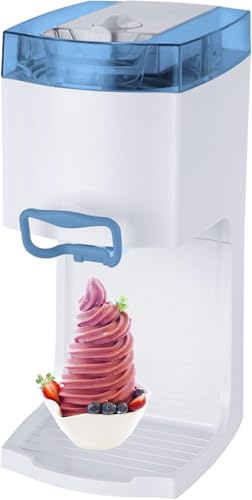 Syntrox Germany Softeismaschine für Zuhause | 4in1 Eismaschine für Softeis, Frozen Joghurt & Sorbet | Eis selber machen in ca. 20 Minuten | einfache Bedienung