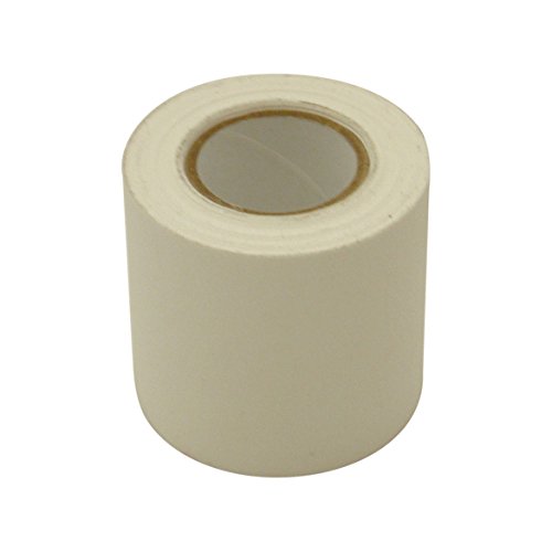 JVCC Patch & Repair Tape for Leather and Vinyl surfaces [Gaffers Tape] (REPAIR-1): 2 in. (48mm actual) x 15 ft. (White)