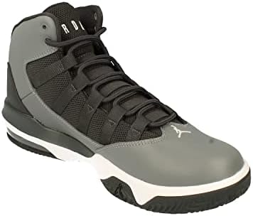 Nike Air Jordan Max Aura Mens Basketball Trainers AQ9084 Sneakers Shoes (UK 8 US 9 EU 42.5, Smoke Grey White 005) | Image 3