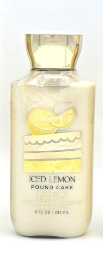 Bath & Body Work Iced Lemon Pound Cake nourishing Body Lotion 8 oz