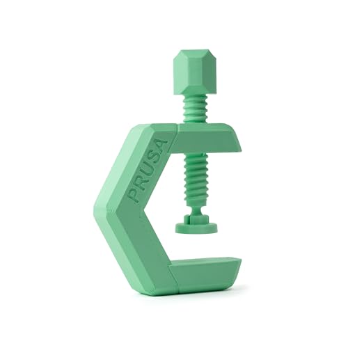 Image of Prusament 3D Printer Premium Filament PETG Electric Green 1.75mm - 1kg Spool - High Precision ±0.02 mm - Low Stringing - Strong Layer Bond - No Tangling - Ideal for Beginners & Professionals