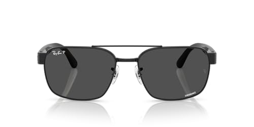 Image of Ray-Ban RB3751CH Polarized Square Sunglasses for Men for Women