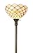Amora Lighting AM1119FL14 Tiffany Style Floor Torchiere Lamp, 72-Inch
