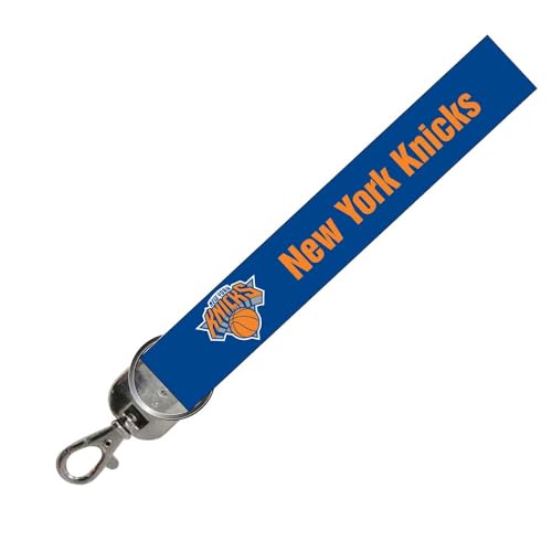 aminco NBA New York Knicks Deluxe Wristlet Keychain