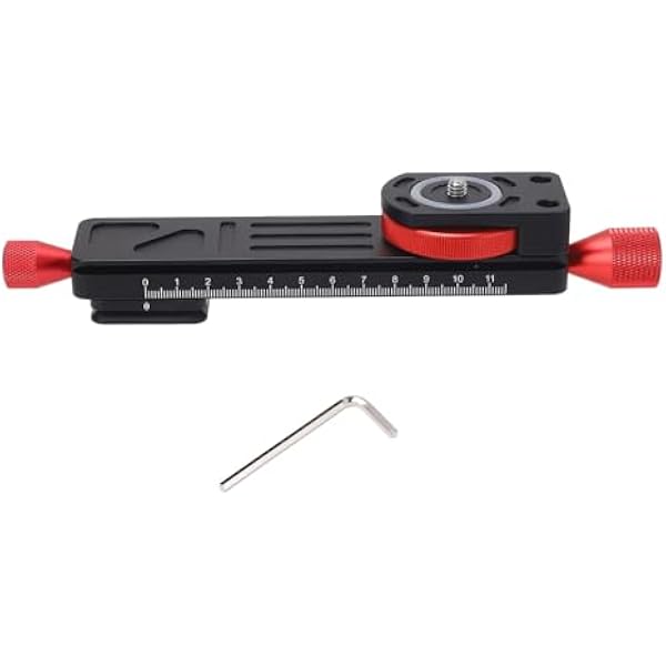 Generic Macro Focus Rail Slider High Accuracy Fast Aluminum Alloy Configuration for Mirrorless Cameras Stable Photography for Macro Enthusiasts