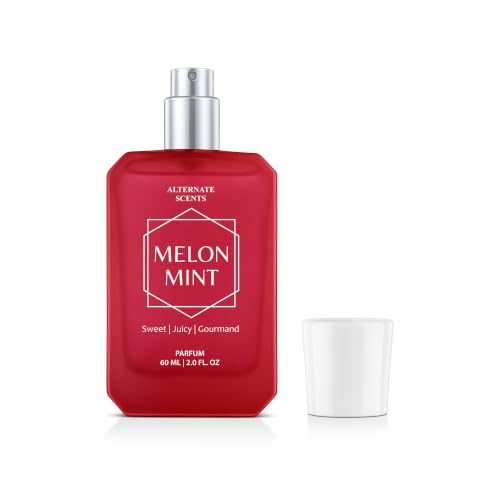 Image of Alternate Scents Melon Mint Perfume for Women 60ml | Long Lasting Eau de Parfum | Fresh Fruity Floral Musk Fragrance | Premium Women's Perfume for Daily Wear, Office & Gifting
