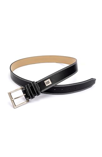 Caterpillar mens Triple Edge Stitch Belt2
