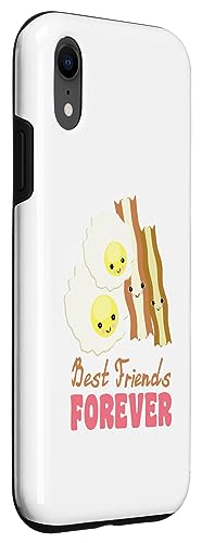Image of iPhone XR Cute Kawaii Eggs and Bacon BFF Best Friends Forever Case