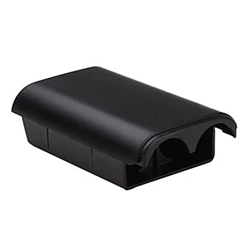 Image of LiXiongBao 2 Pack Battery Pack Cover for Xbox 360 Wireless Controller, Replacement Battery Pack Cover Shel Case Compatible for Xbox 360(Black)