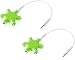 Produktbild Poppstar 2X 5-Port Audiosplitter (3,5 mm Audio Hub Klinkenverteiler), Audioadapter mit 20 cm Klinkenkabel für Smartphones, mp3, TV, PC und mehr, grün