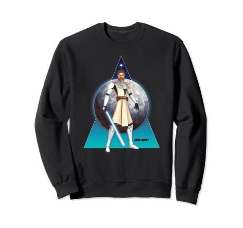 Sweatshirt Obi-Wan Kenobi Star Wars Clone Wars vêtement coton geek à col rond