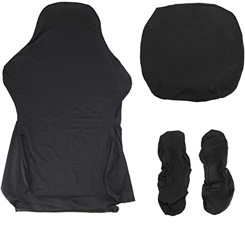 Zerci 4Pcs Gaming Chair Cover, Stretch Office Chair Cover,Computer Desk Chair Protector - Image 3