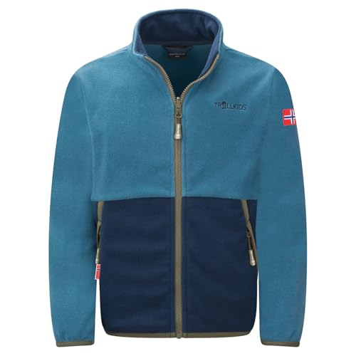 Trollkids Kids Storfjord Jacket 98, Pine Green