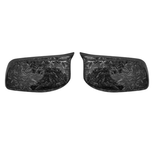 Coques de rétroviseurs BMW E60 look carbone forgé pour sublimer vos trajets