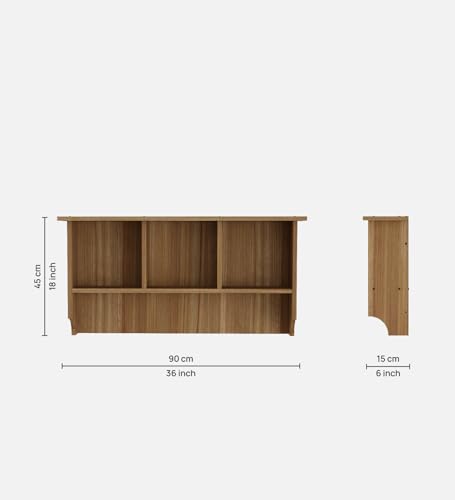 Image of Rio Multipurpose Modular Wall Racks /Shelves /Organiser /Decor Particle Board Wall Shelf (Number of Shelves - 4, Beige)