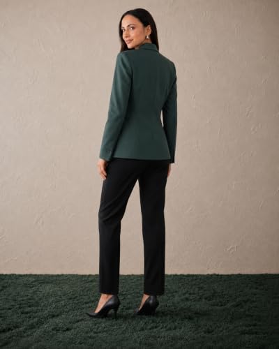 Image of SaintX Women's Premium Formal Blazer | Fully Lined | Regular Fit | 4-Way Stretchable Ultra-Light Fabric | Fashion-Forward | Office /Meetings (WB01)