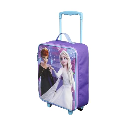 Bioworld Frozen 2 Anna & Elsa Formal Wear 14 Youth Purple Pilot Case