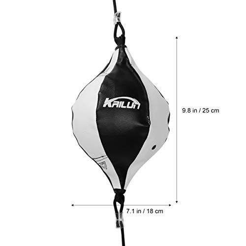 BESPORTBLE Boxing Bag Boxing Bag Punchingball Erwachsene Boxen Punchingball Boxen Doppelendball Training Training mit Inflator Trainingsger?t PU Anf?nger ?nner ? Boxbirne