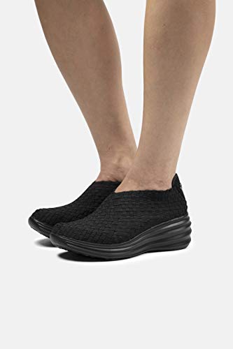 B M BERNIE MEV NEW YORK Rise Gem Heel Wedge Damessneakers met sleehak, 6 cm - Image 3