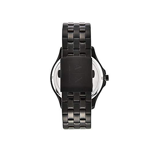 Image of Armani Exchange Mens Hampton Stainless Steel Analogue Watch - AX2144 (Black Free Size)
