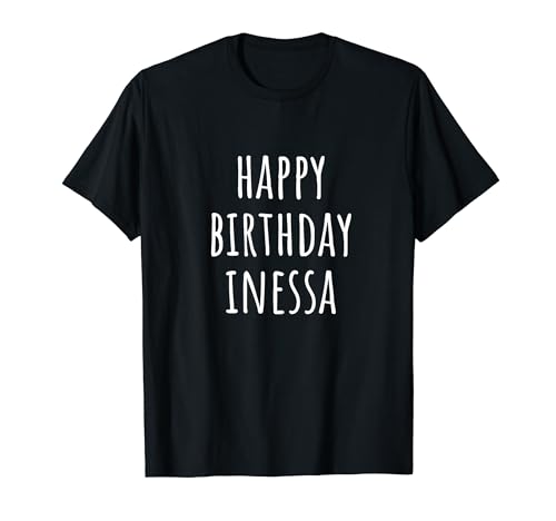 Photo de Joyeux anniversaire Inessa T-Shirt