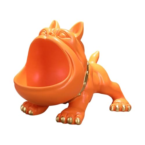 BLWOTMOR �h�b�O�� �g���C ���_������ �t�����`�h�b�O ���� ���� �L�[���[ �W���G���[�u���� �������� �����i �z�[���I�t�B�X�f�X�N�ɓK�p, Orange