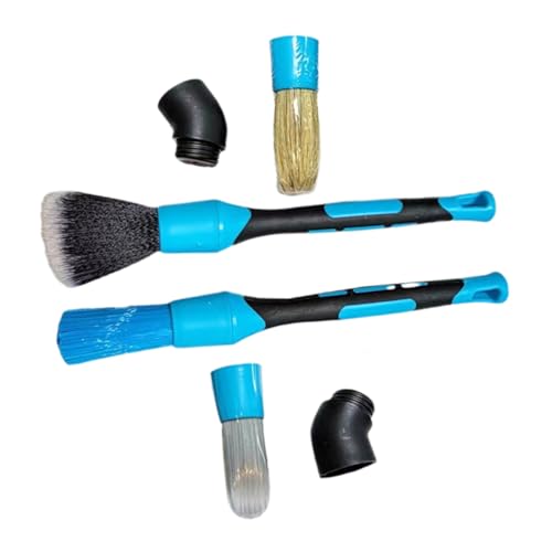 Kit brosses de nettoyage voiture Vaguelly pour aération et intérieur doux