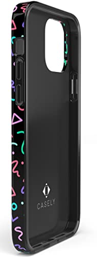 Casely Iphone 12/12 Pro Case | Always Vibing | Glow In The Dark Retro Case #TOP7