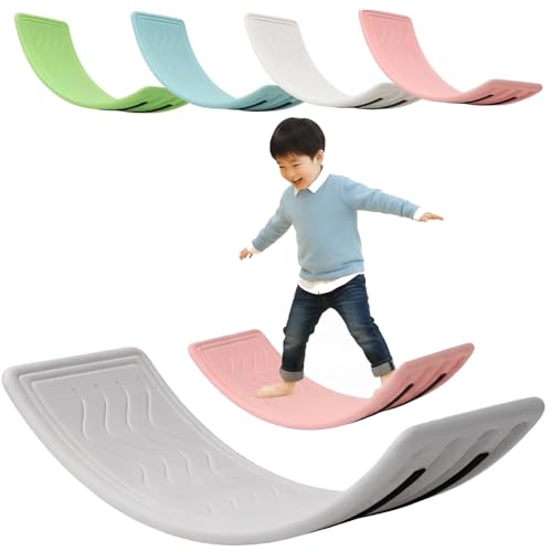 life_mart バランスボード 【 耐荷重75kg 水洗い可能 】 体幹 トレーニング 子供 子供用 大人用 室内遊び こども バランス ボード 小学生 遊具 フィットネス ヨガ ボード ダイエット 効果 室内運動 おもちゃ プレゼント ギフト 体幹ト