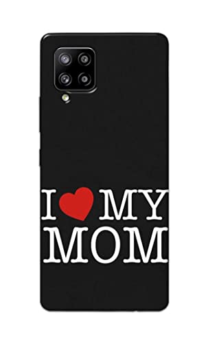 Image of PRINTFIDAA I Love My Mom Hard Back Cover for Samsung Galaxy M42 5G / Samsung Galaxy A42 5G Back Cover -(P6) KAT1006