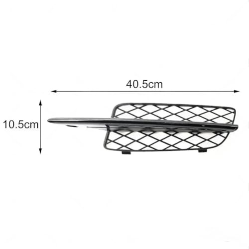 Rejilla inferior 51117159593 para parachoques delantero de X5 E70 modelos 2007 a 2010 7