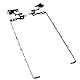 Gintai Laptop-Scharnier-Set, Links und Rechts, Ersatz für HP 17-by 17-CA 17-BY0061CL 17-BY0022CY 17-BY0063CL L22536-001