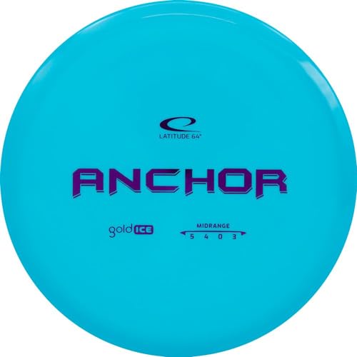 Dynamic Discs Latitude 64 Gold Ice Anchor Midrange Golf Disc | Colors Will Vary