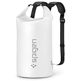 Spigen 防水ドライバッグ 30L 大容量 防水リュック 防水バッグ アクアシールド仕様 海水浴 海 プール 釣り キャンプ 登山 A631 AMP07228 (スノー・ホワイト)
