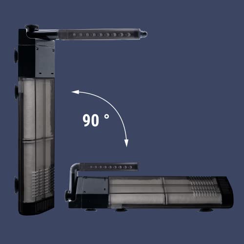 Filtre d'angle Dennerle Nano pour petits aquariums de 30 à 60 L