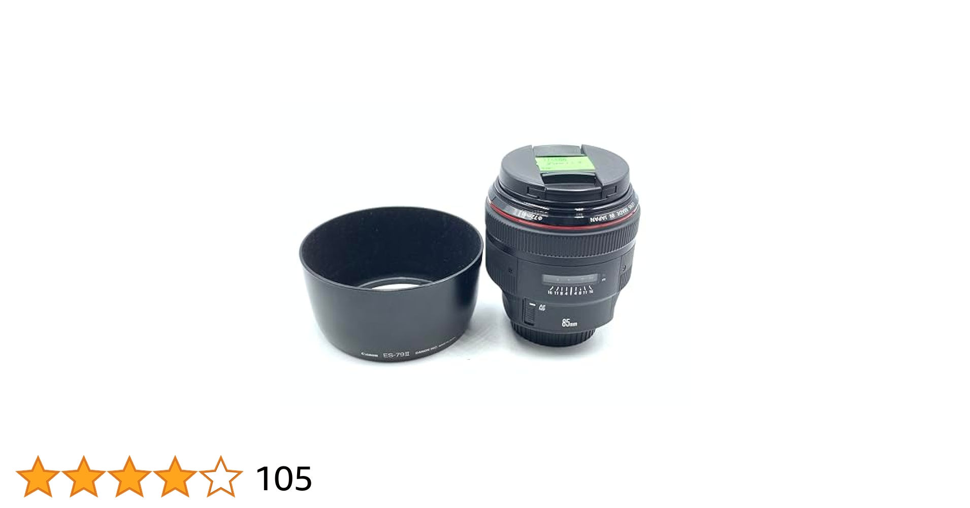 CANON 単焦点レンズ EF85mm F1.2L II USM Amazon.co.jp: Canon 単焦点レンズ EF85mm F1.2L II USM フル