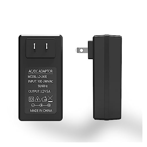 Evita parpadeos con el adaptador de corriente 12V 5A para pantallas 6