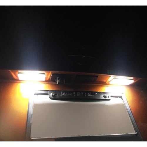 Luces matrícula para Dacia Duster soluciona la iluminación opaca con luces LED blancas 6