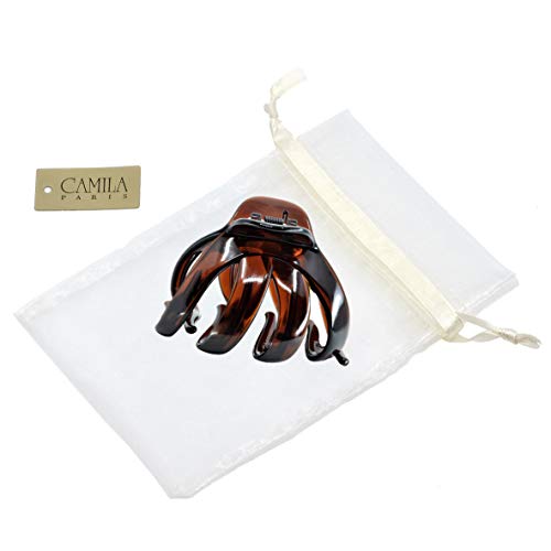 Camila Paris Ad716 French Octopus Hair Clip, Large Hair Clips For Thick Hair, Girls Big Hair Claw Clip For Long Hair, Durable Jaw Hair Clips For Women For Thick Hair Strong No-Slip Grip Made In France #TOP4